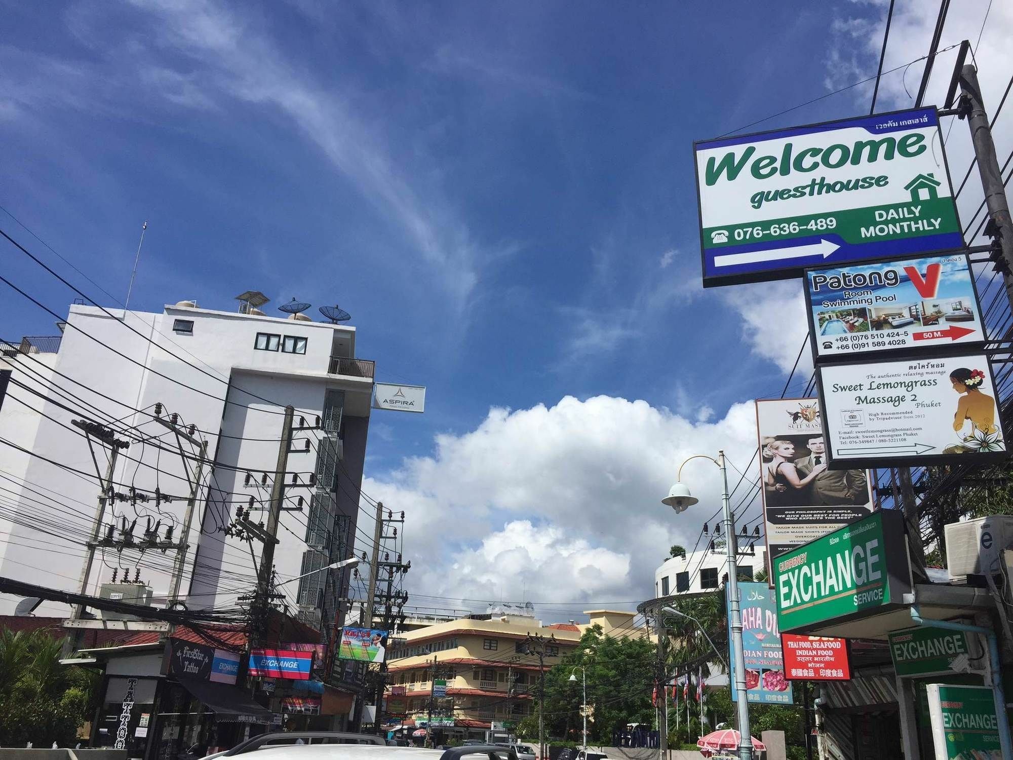 Welcome Guest House Patong Buitenkant foto